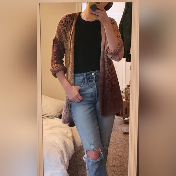 Maurices loose-knit cardigan | size S - Picture 3 of 11